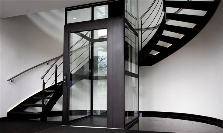 Vertical Glass Platform Tsev Lift