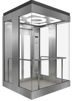 Zoo -zoo saib Panoramic Neeg nrog caij elevators